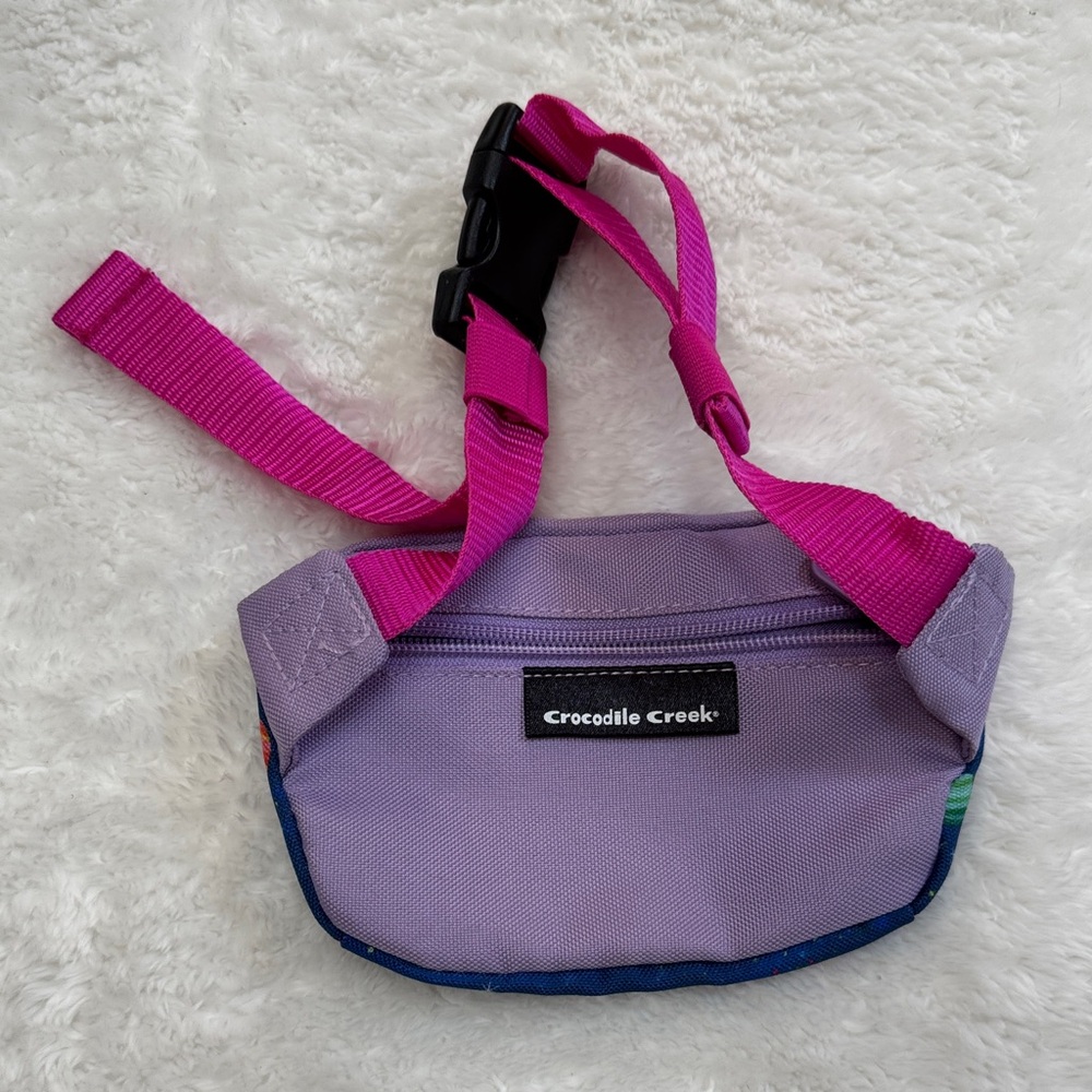 Crocodile Creek Kids Unicorn Adventure Fanny Pack - Pink and Purple - Picture 2 of 3